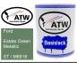 Preview: Ford, Estate Green Metallic, ST / M6918: 1L Lackdose, von ATW Autoteile West.